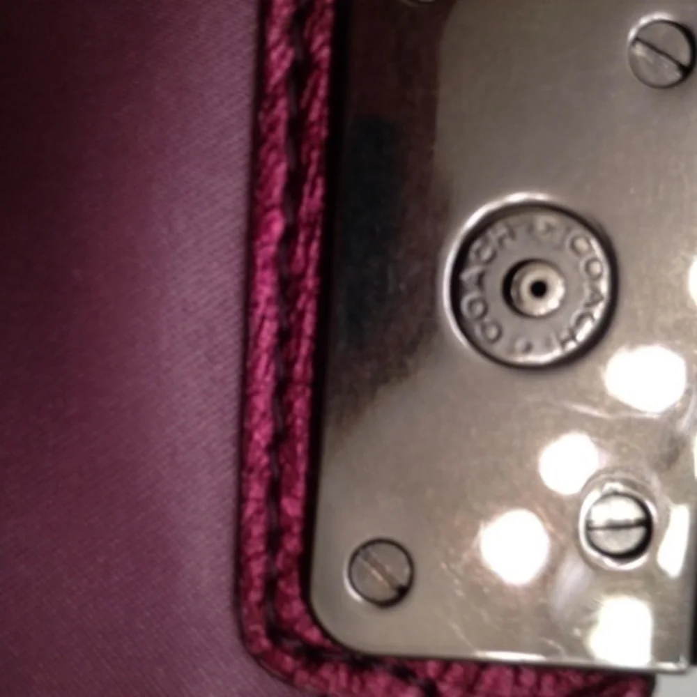 COACH RARE Studded KIRSTEN METALLIC CROSSBODY BAG